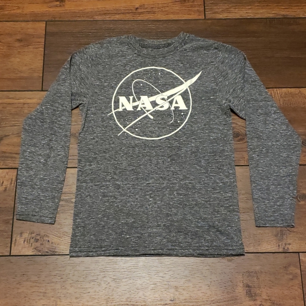 NASA long sleeved kids shirt